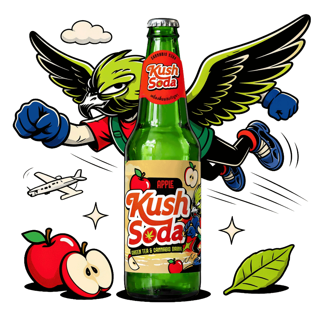 APPLE KUSH mascot