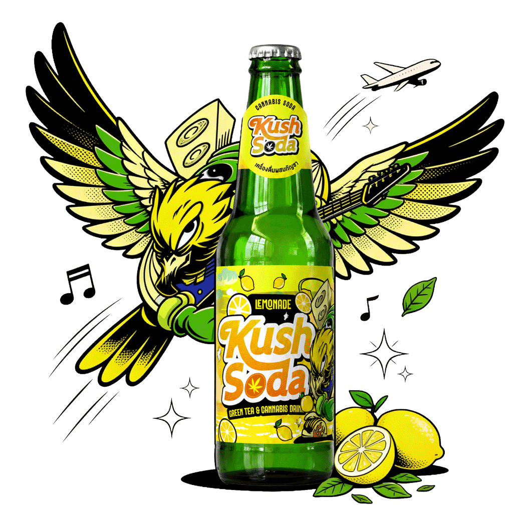 LEMONADE KUSH mascot